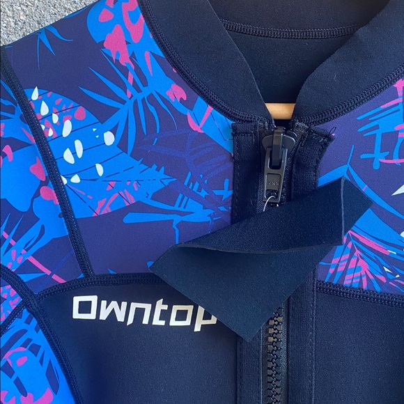 Owntop 2mm Neoprene Wetsuit Full Zip jacket - Picture 3 of 10